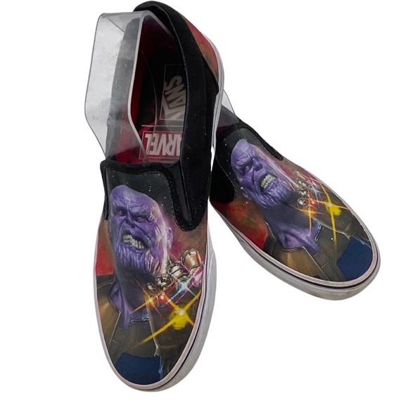 RARE - Vans X Marvel Thanos Infinity War LE Slip On Shoes Mens 11 main image 5